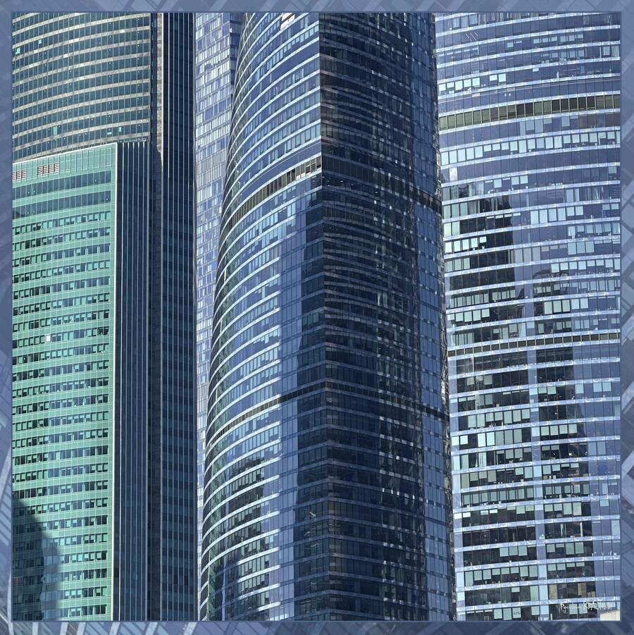 Платок "Москва деловая"